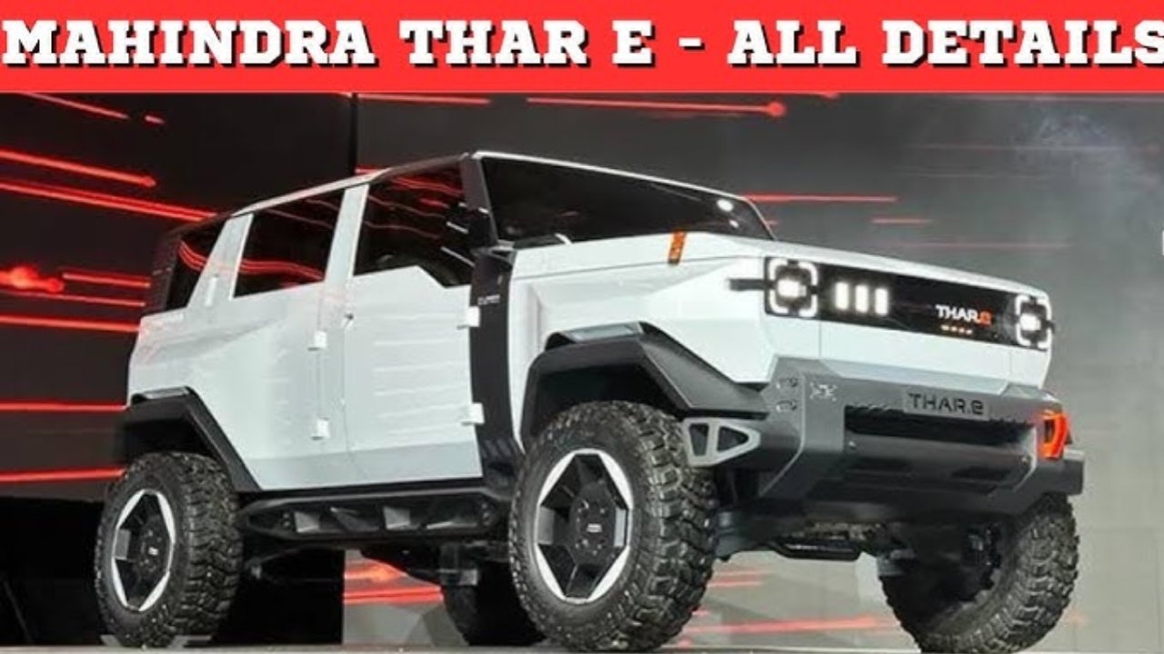 Mahindra Thar.e EV