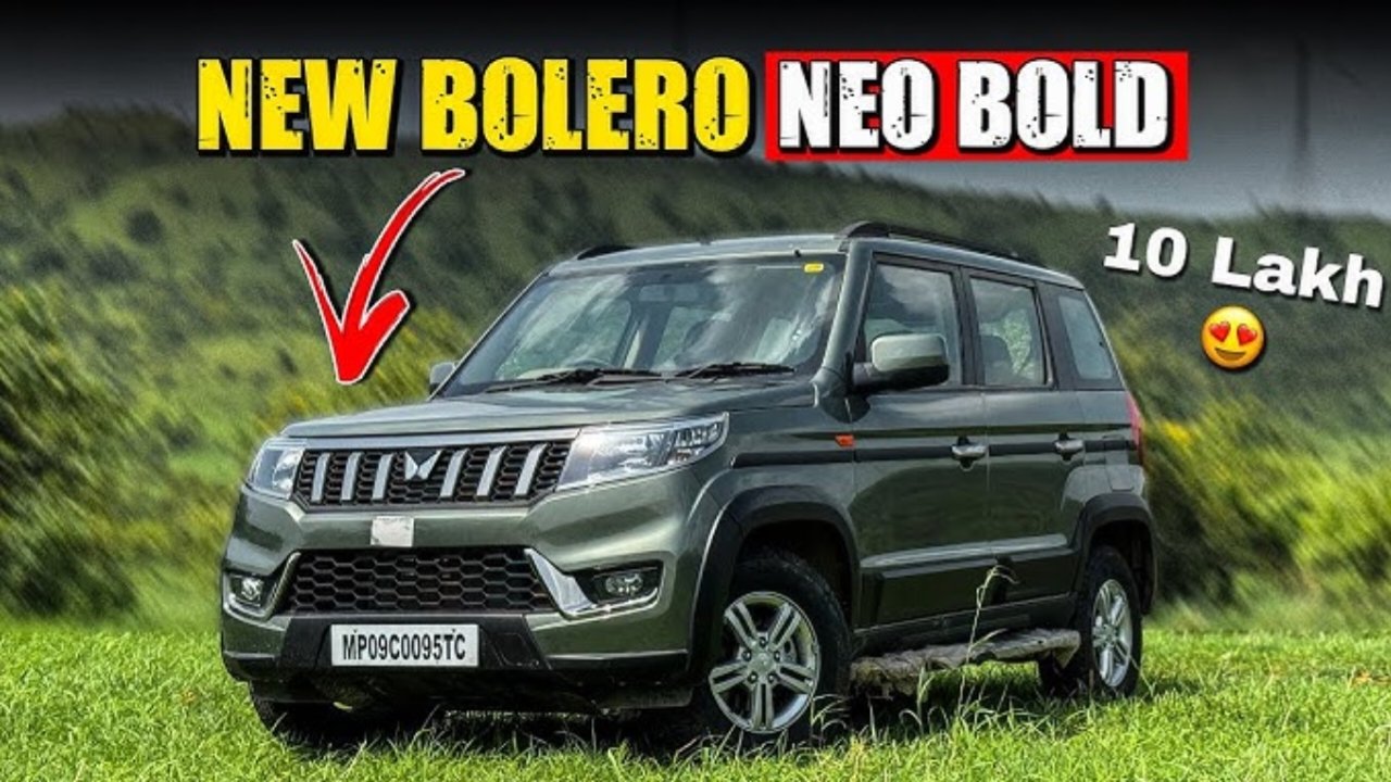 Mahindra Bolero Neo Plus facelift